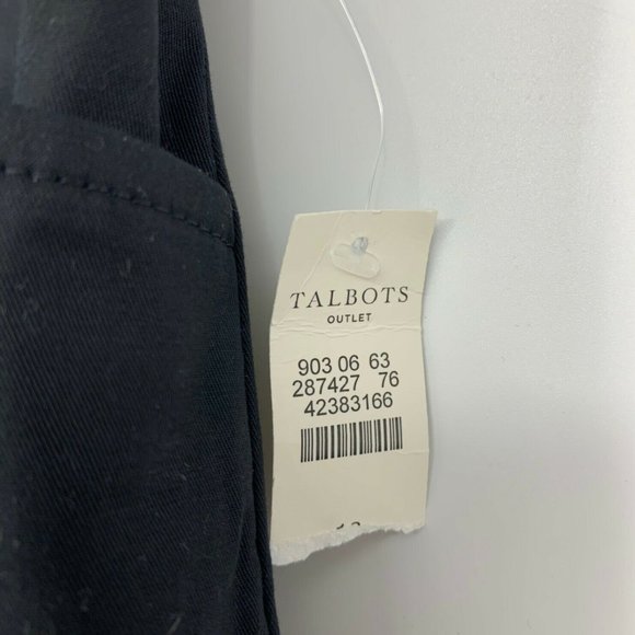 Talbots Womens Straight Leg Crop Pants Size 16 - Picture 8 of 8